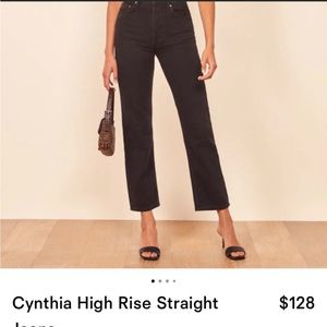 Reformation Cynthia high rise jeans
